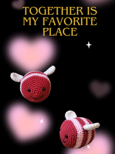 Load image into Gallery viewer, Crochet Bumble Bee