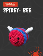 Load image into Gallery viewer, Crochet Bumble Bee