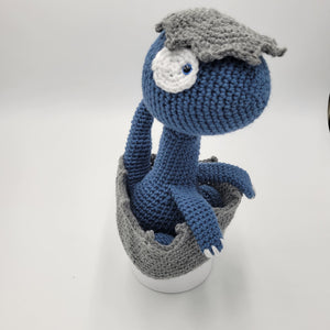 Iggy the Crochet Dinosaur