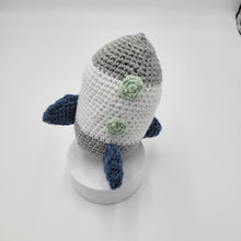 Load image into Gallery viewer, Amigurumi Rocket Ship CROCHET
