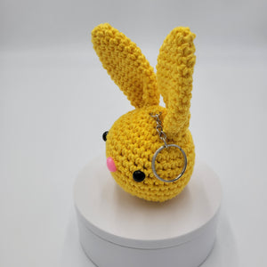 Crochet Bunny Key Chain