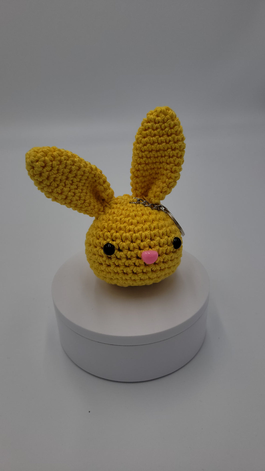 Crochet Bunny Key Chain