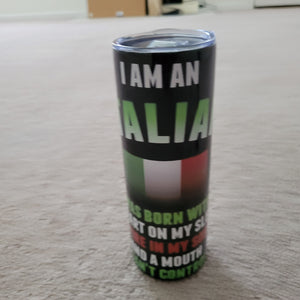 I am Italian