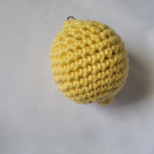 Load image into Gallery viewer, Crochet Lemon Keychains
