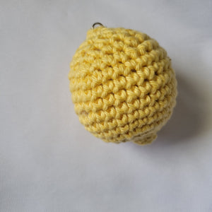 Crochet Lemon Keychains