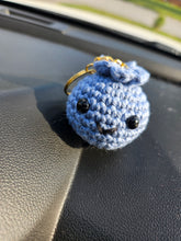 Load image into Gallery viewer, Crochet Blue Berry Keychains
