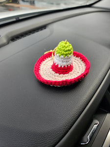 Crochet Sombrero Keychains