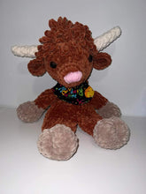 Load image into Gallery viewer, Crochet Bennie Highland Cow Lovie
