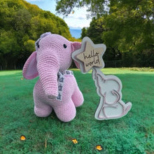 Load image into Gallery viewer, Crochet Ellie the Elephant
