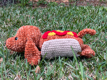 Load image into Gallery viewer, Hot Dog, Lucky Buns, Plush Crochet Amigurumi Animal-Play Food-Crochet Food-Pretend Food-Dachshund-Crochet Hot Dog-Gift
