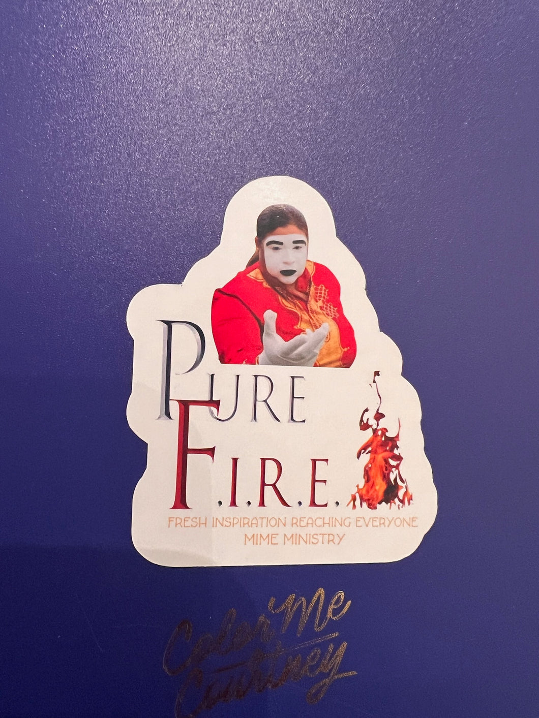 Pure F.I.R.E Stickers