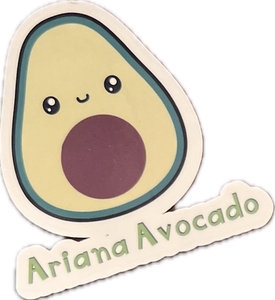 Ariana Avocado Stickers