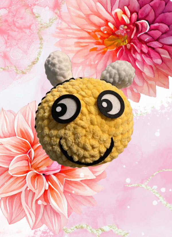 Crochet Jumbo Bumble Bee Squishy