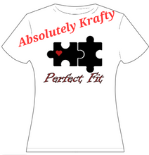 Load image into Gallery viewer, Perfect Fit Puzzle Couples Shirt
