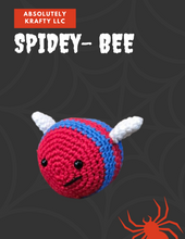 Load image into Gallery viewer, Crochet Bumble Bee
