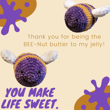 Load image into Gallery viewer, Crochet Bumble Bee
