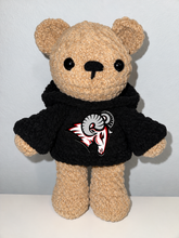 Load image into Gallery viewer, Crochet Ram Bear | Black Student Union Spirit
