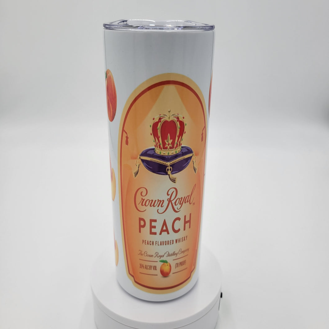 Peach Crown Tumbler