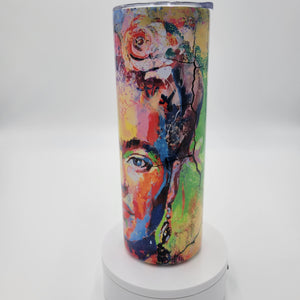 Frida Expression Art Tumbler