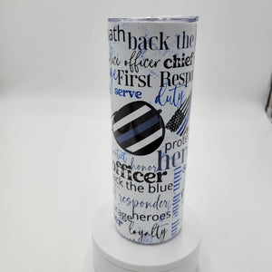 Police Word Art
