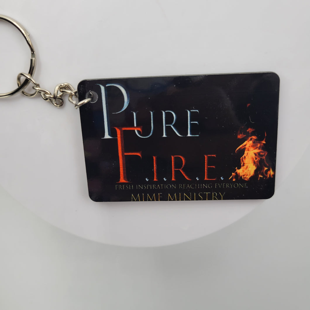 Pure F.I.R.E. Key Chain