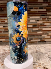 Load image into Gallery viewer, Universe Sunflower Tumbler
