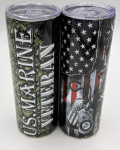 Load image into Gallery viewer, Once a Marine Always Tumbler
