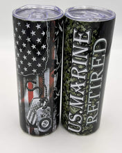 Load image into Gallery viewer, Once a Marine Always Tumbler
