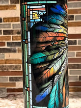 Load image into Gallery viewer, Indigenous Stained Glass Tumbler
