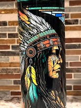 Load image into Gallery viewer, Indigenous Stained Glass Tumbler
