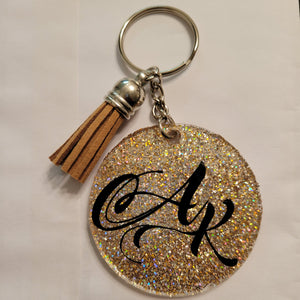 Initials Key Chain