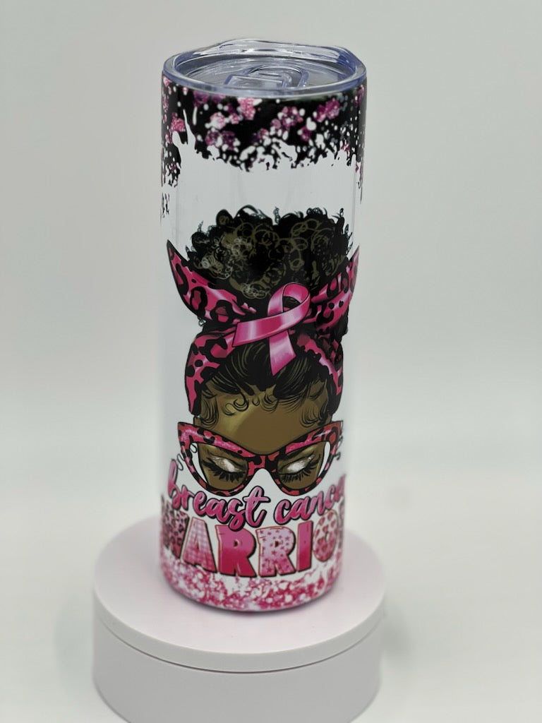 Warrior and Survivor Tumbler