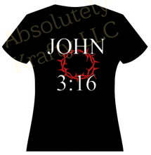 Load image into Gallery viewer, John 3:16 Shirt
