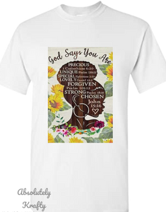 God Says Tshirt