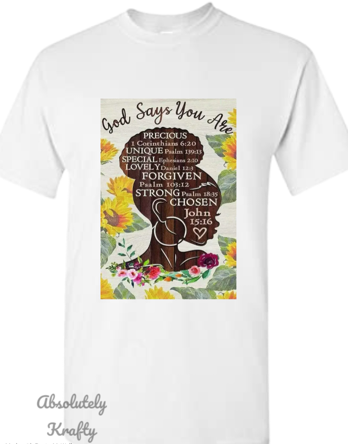 God Says Tshirt