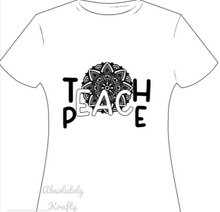 Load image into Gallery viewer, Teach Peace Mandala
