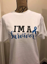 Load image into Gallery viewer, I'm a Survivor tshirt
