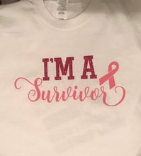 Load image into Gallery viewer, I'm a Survivor tshirt
