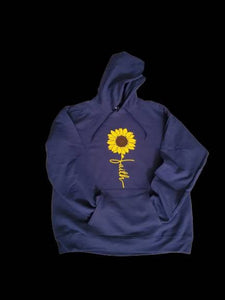 Faith Sunflower Hoodie