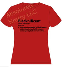 Load image into Gallery viewer, Blacknificent Unisex Tshirt
