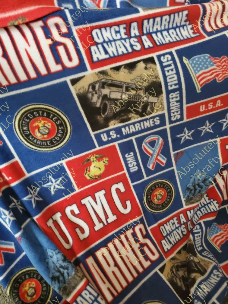 Once A Marine Blanket