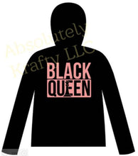 Load image into Gallery viewer, Black Queen Hoodie
