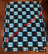 Load image into Gallery viewer, Panthers Fleece Blanket
