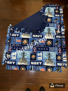 Navy Blanket