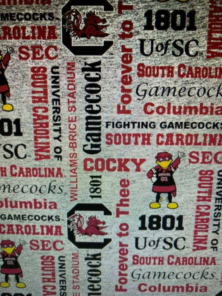 University of SC Fleece Blanket