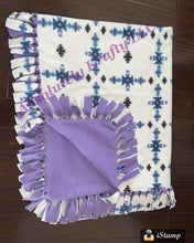 Load image into Gallery viewer, Aztec Fleece Throw
